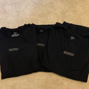 Chipotle T Shirts Size L and XL